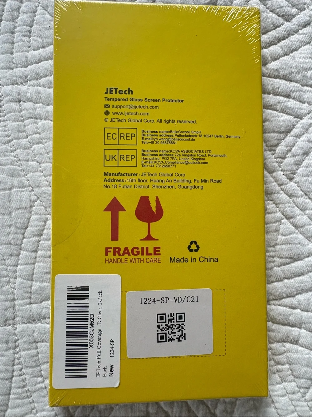 Tempered Glass Screen Protector IPhone 14